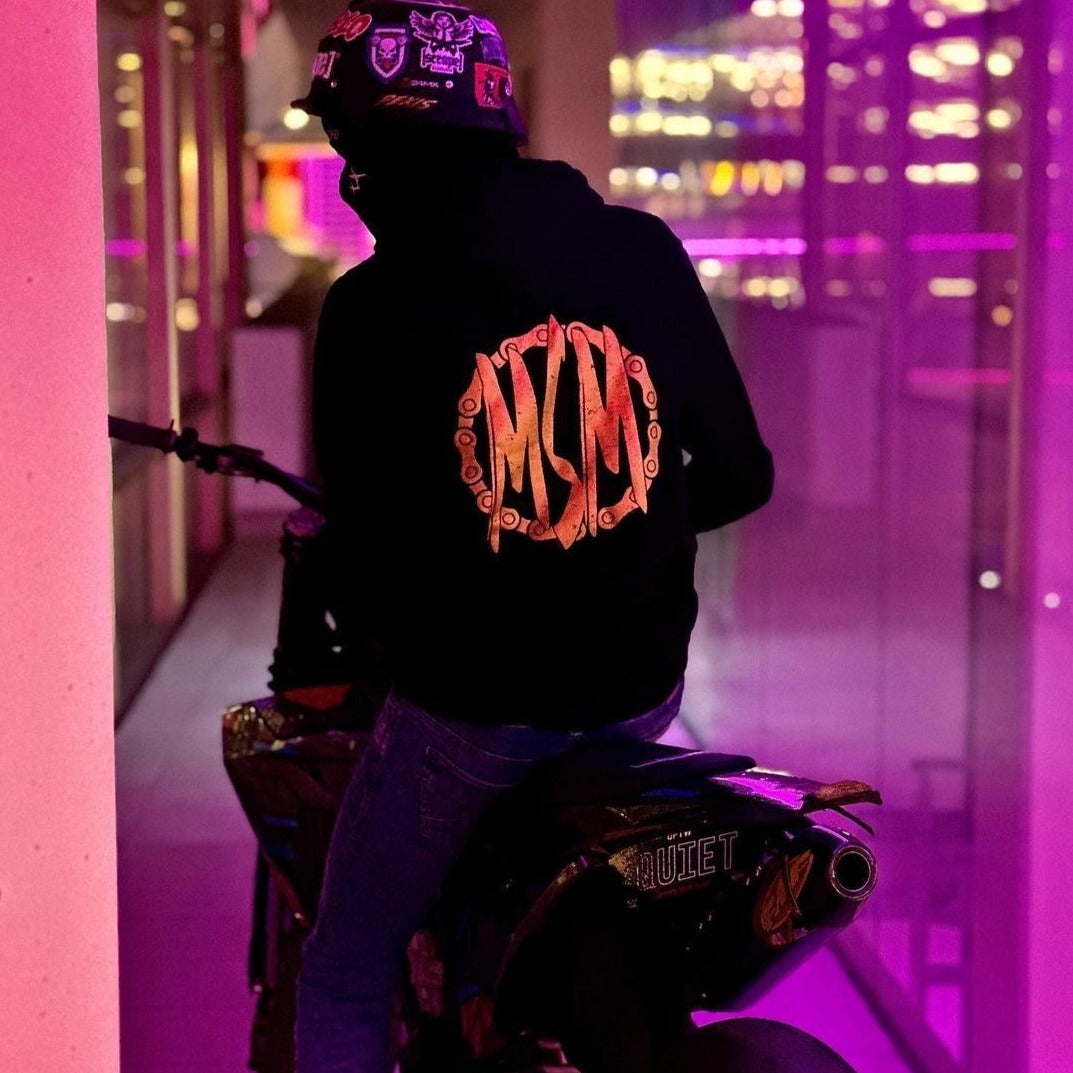 BLACK-MSM HOODIE