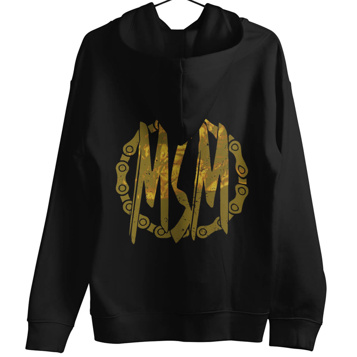 BLACK-MSM HOODIE